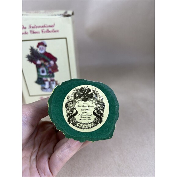 VTG The International Santa Claus Collection Lot of 2 England & Scotland w/Boxes - Picture 9 of 9